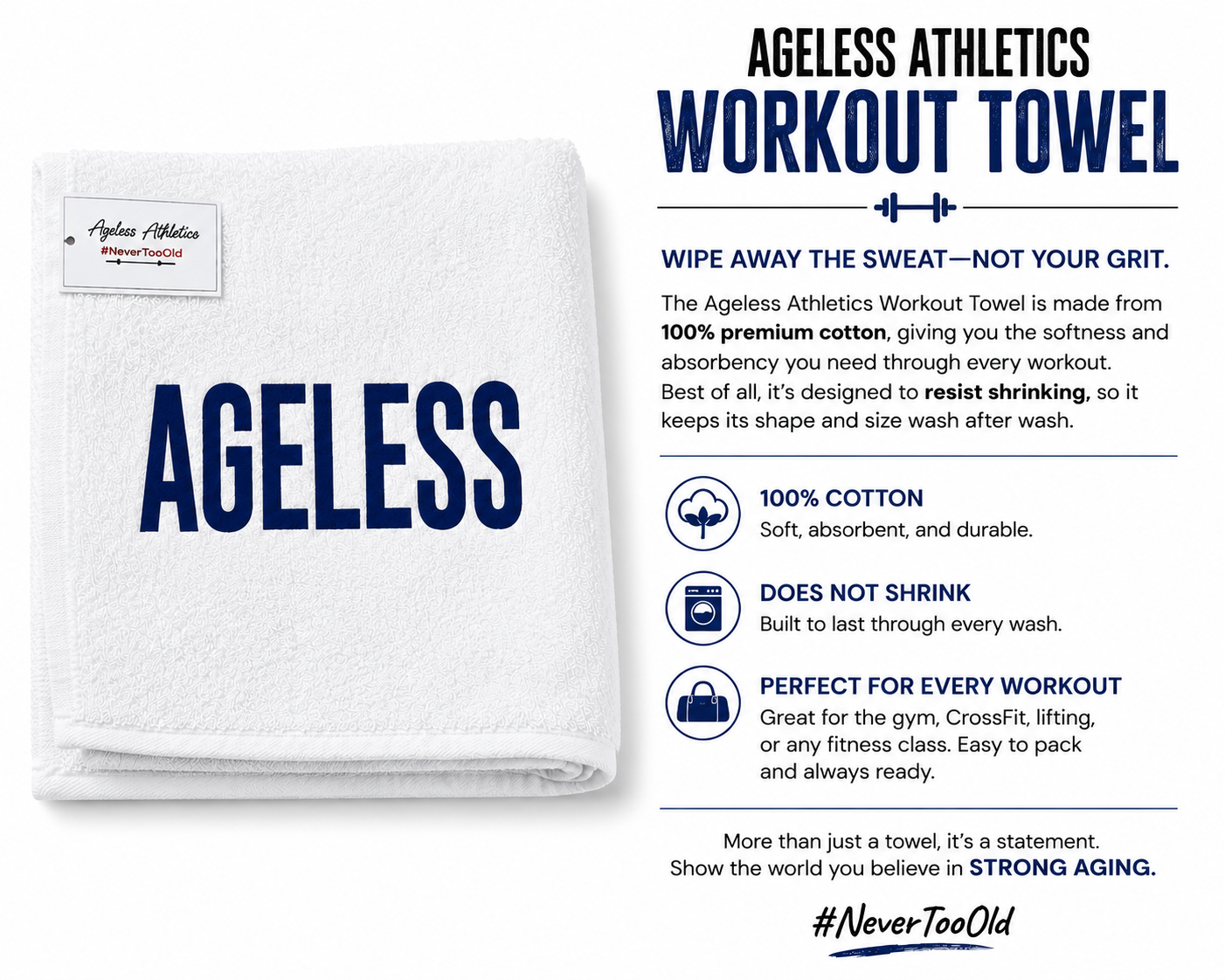 Ageless Gym Towel
