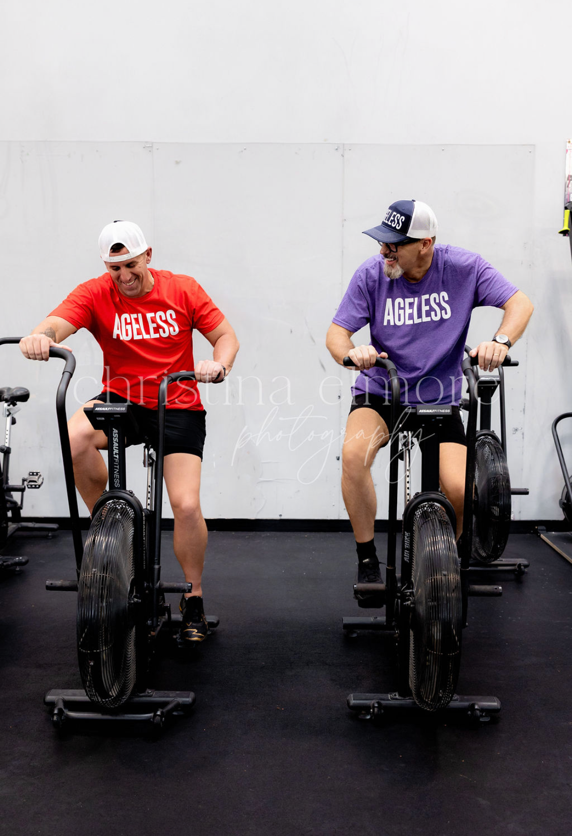 AGELESS Unisex Heather Purple Shirt