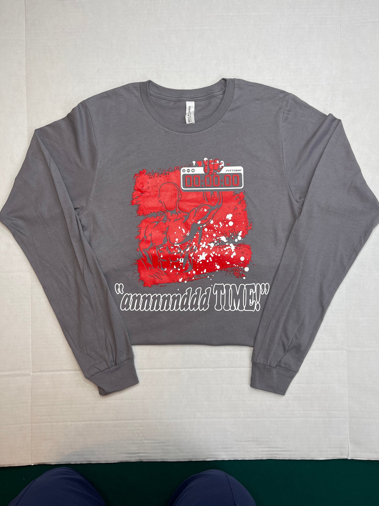 Men's Annnd Time! Long Sleeve Shirt