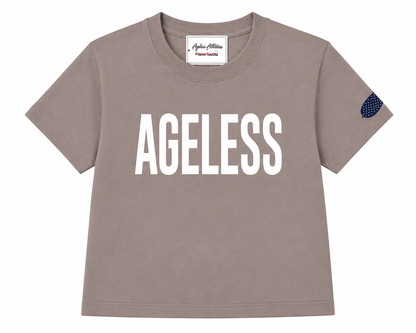Ageless Ladies Boxy Cropped Tee