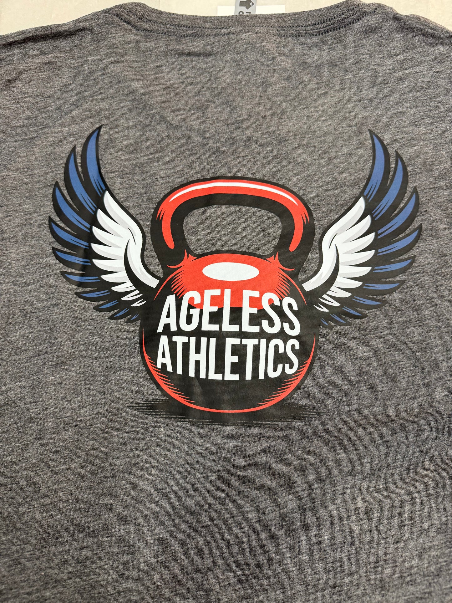 Ageless Crop Tee - Gray