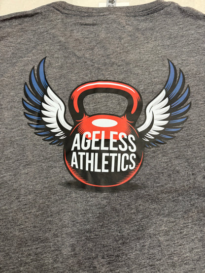 Ageless Crop Tee - Gray