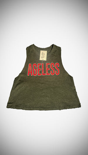 Limited Edition Christmas Ageless Ladies Cropped tank