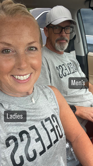 “Ageless” Heather Gray Men’s T-shirt