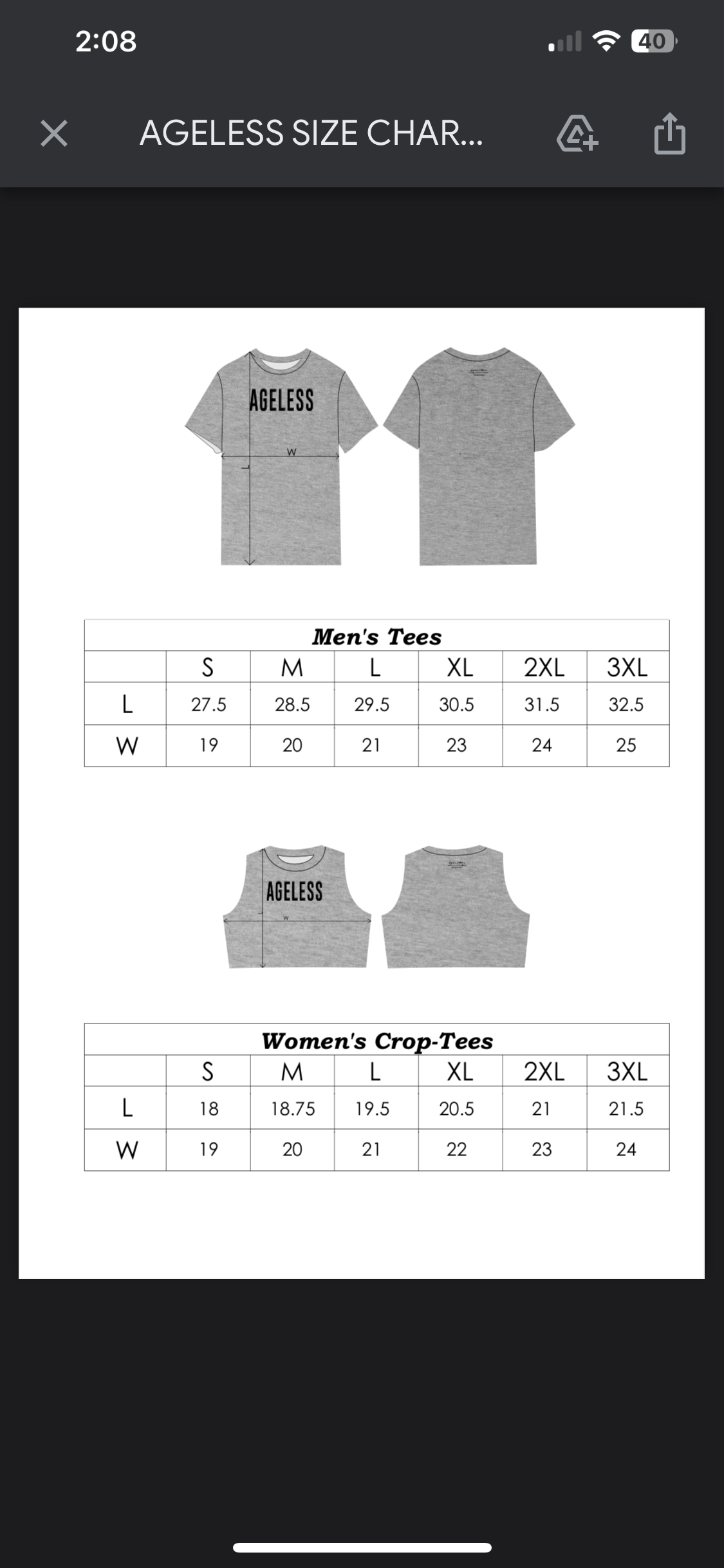 Ageless Heather Gray Men’s T-shirt