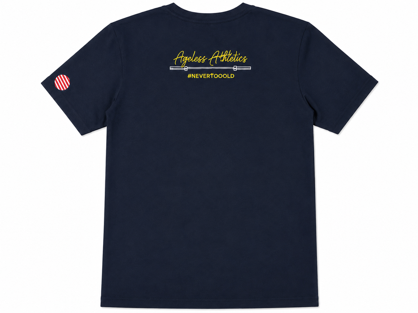 AMYAP Unisex T Shirt – Midnight Navy/Neon Yellow (Copy)
