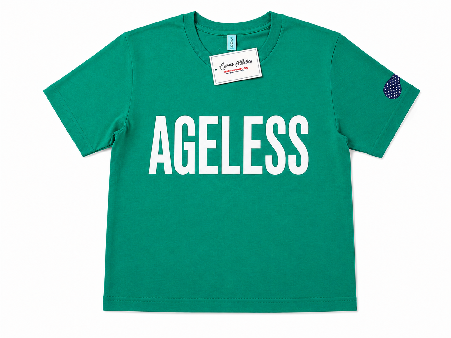 Ageless Ladies Boxy Cropped Tee