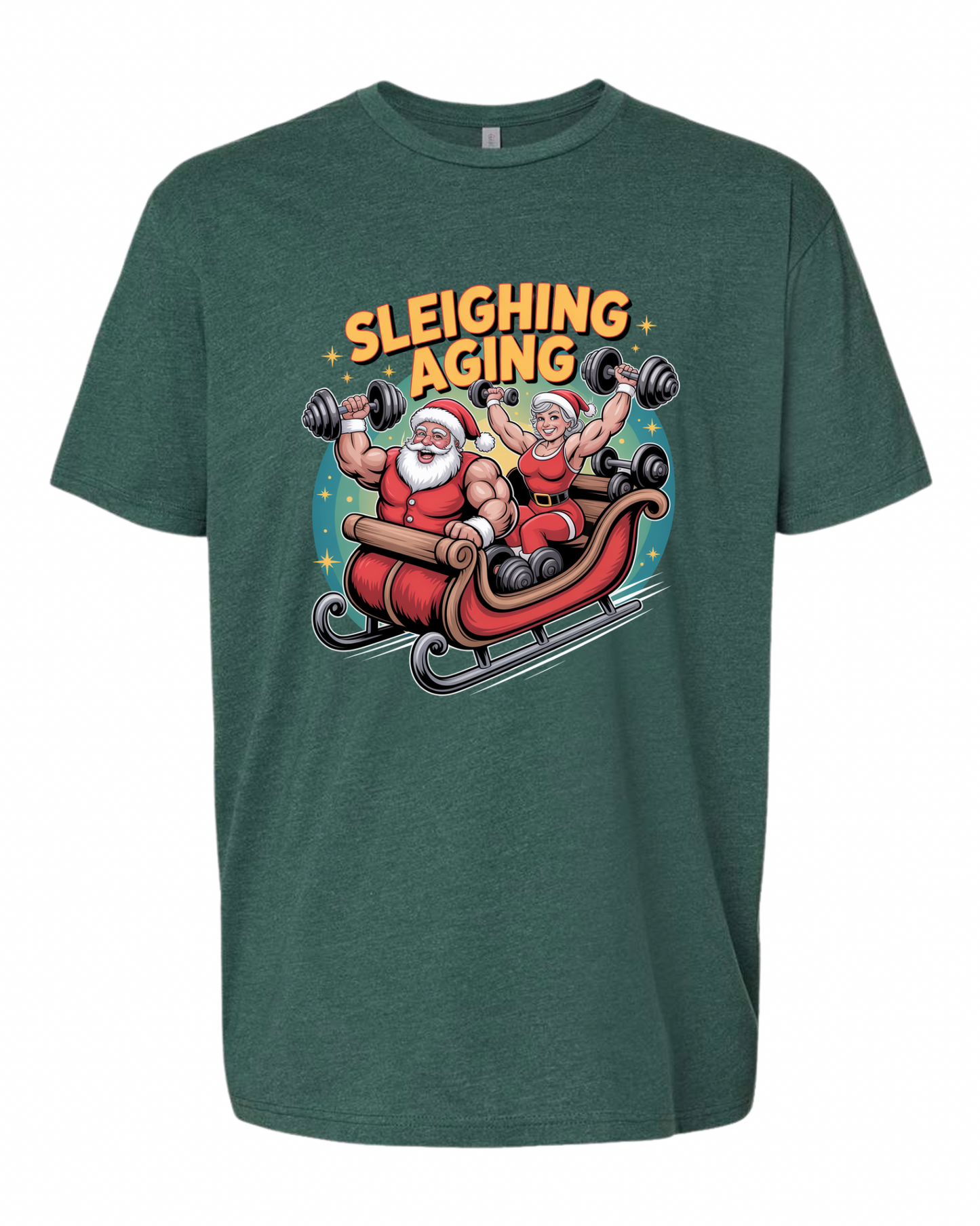 Sleighing Aging Unisex T Shirt
