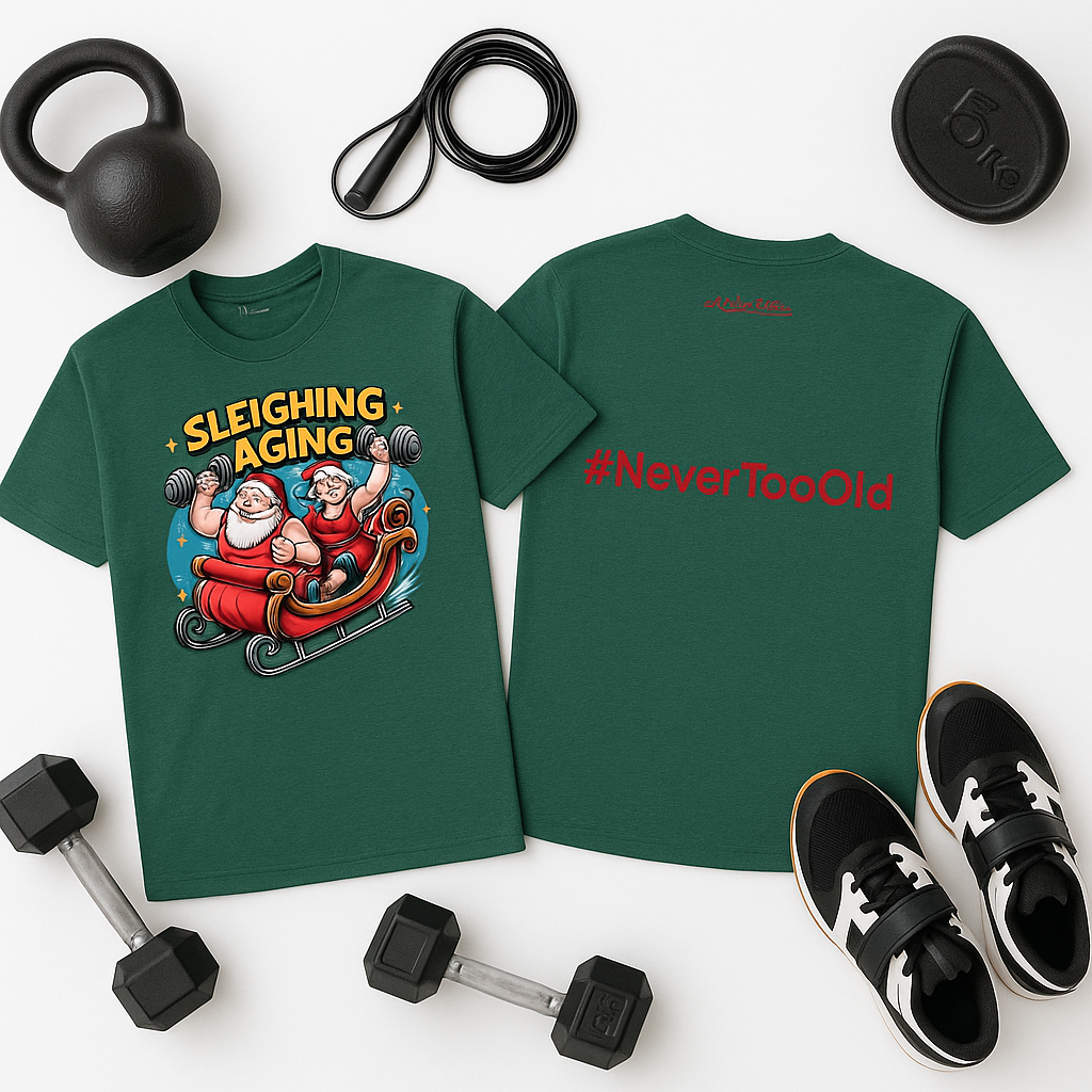 Sleighing Aging Unisex T Shirt