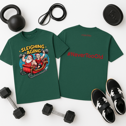 Sleighing Aging Unisex T Shirt