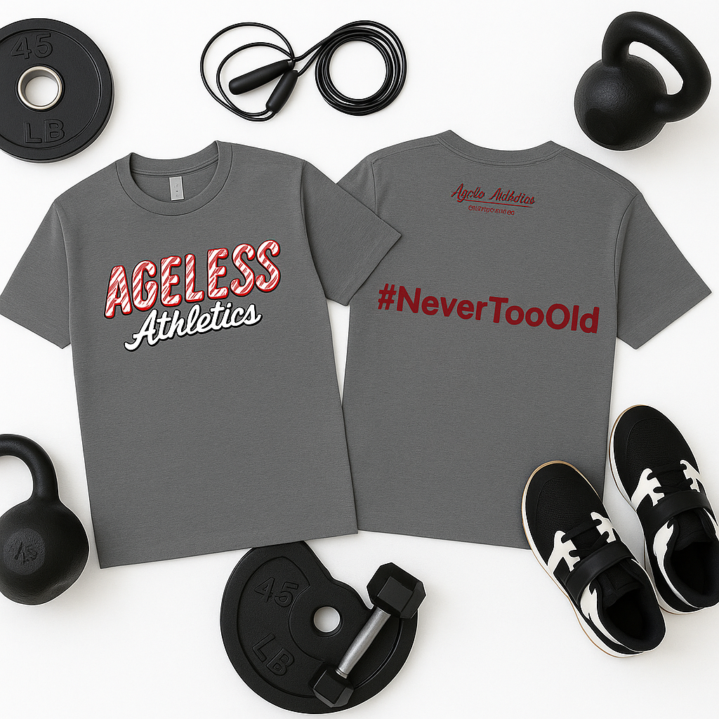 Christmas Ageless Athletics Unisex Logo Shirt