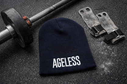 AGELESS Navy Beanie