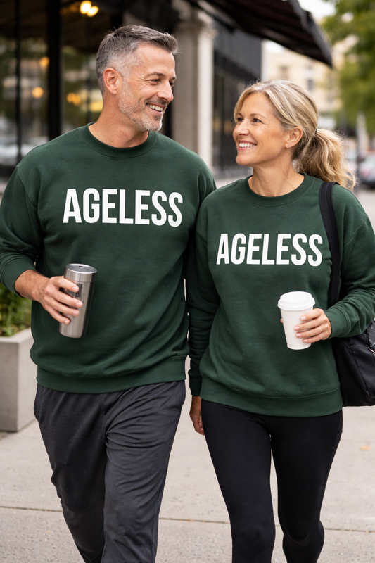 AGELESS Forest Green Sweatshirt