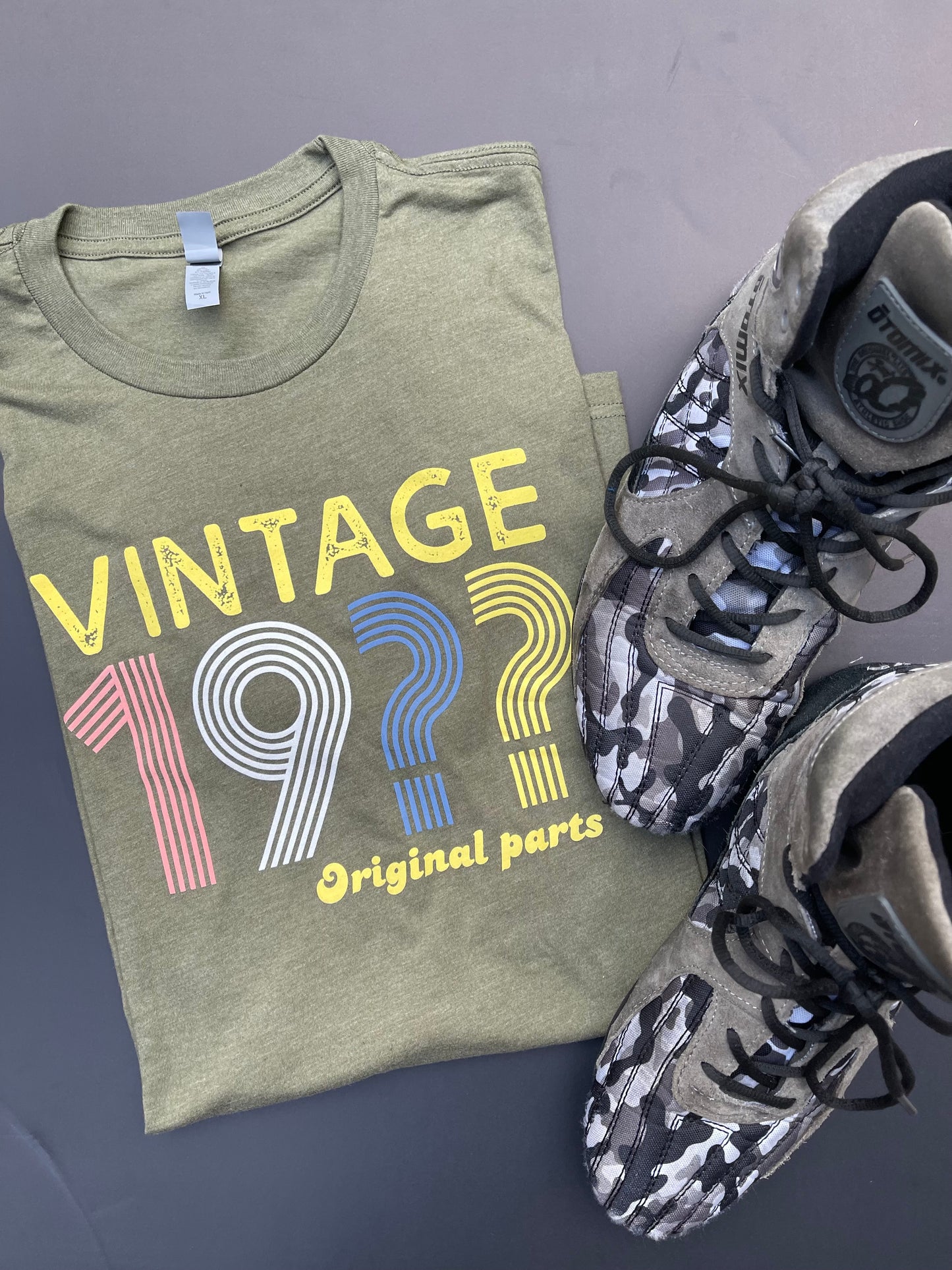 Ageless Athletics Vintage 19?? Men's Tee Military Green