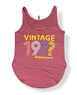 “Vintage” Ladies Tank