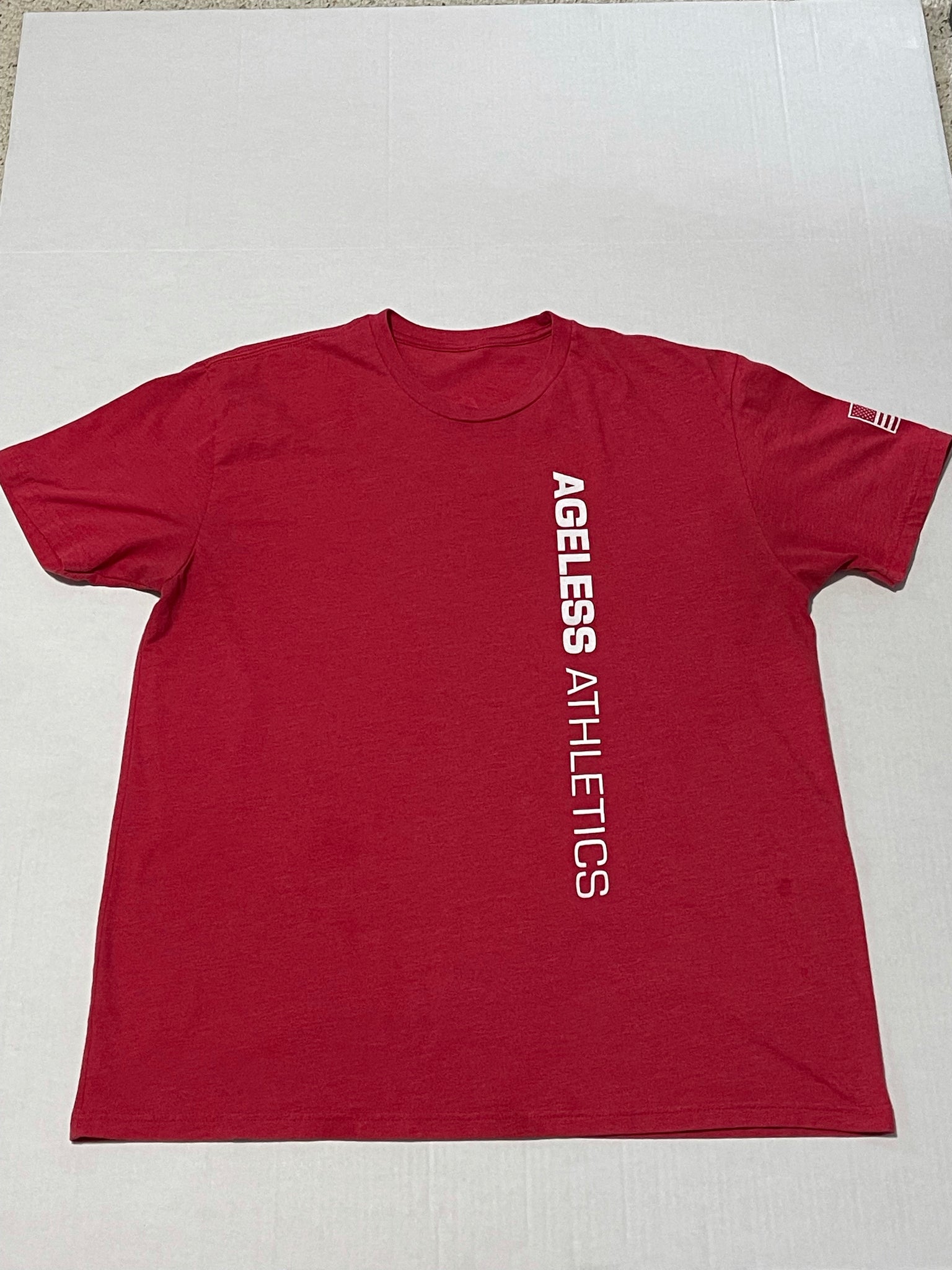 "Ageless Athletics" Mens Logo Tee