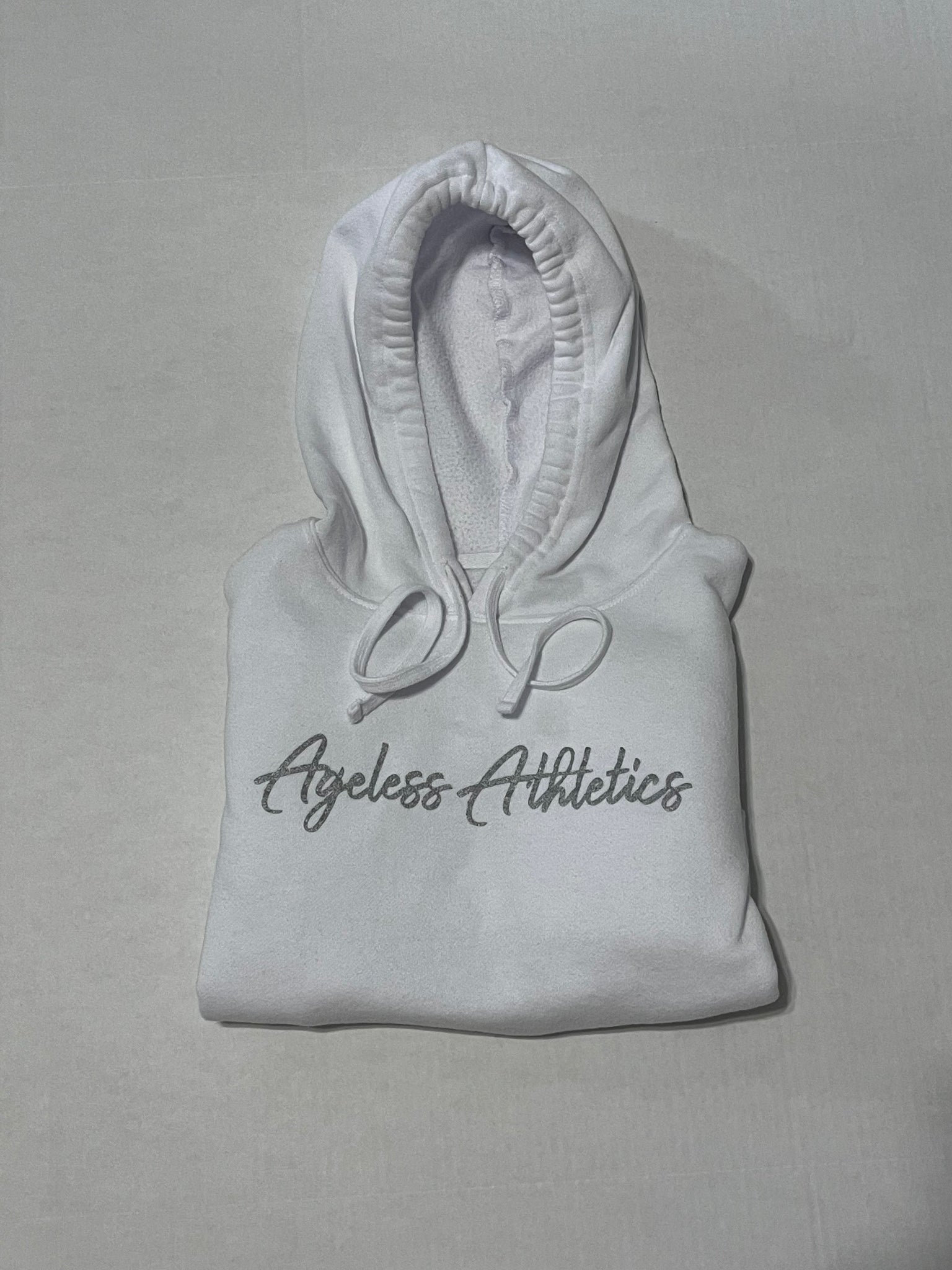 "Ageless Athletics" Logo Women's Cropped Hoodie