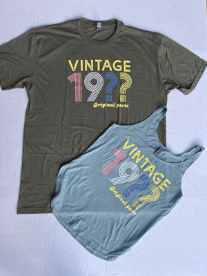 Ageless Athletics Vintage 19?? Men's Tee Military Green