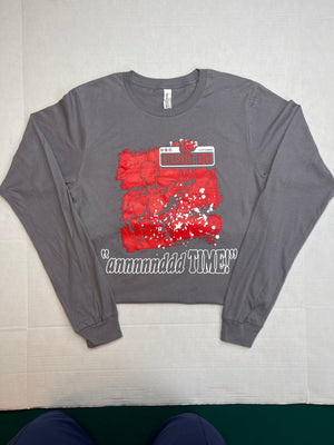 Men's "Annnd Time!" Long Sleeve Shirt