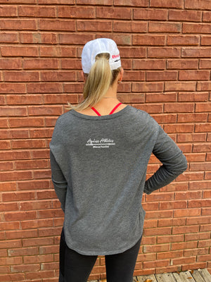 Women's "Annnnd TIME!" long sleeve shirt