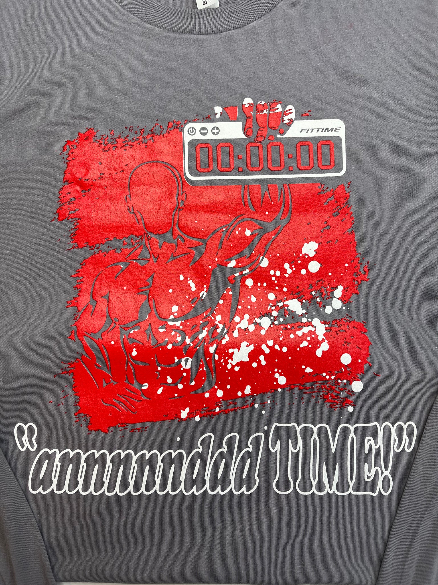 Men's "Annnd Time!" Long Sleeve Shirt